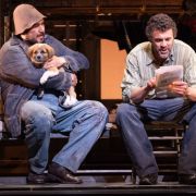 Matthew Pearce (Lennie), John Moore (Milton) with Waverly &copy; Don Ipock for Lyric Opera of Kansas City