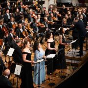 Andris Nelsons, soloists and the Vienna Philharmonic &copy; Antonia Wechner