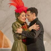 Kristina Mkhitaryan (Leïla) und Juan Diego Flórez (Nadir) &copy; Wiener Staatsoper | Michael Pöhn