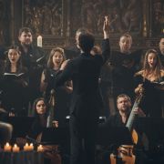 Raphaël Pichon und Solisten mit dem Ensemble Pygmalion &copy; Fred Mortagne