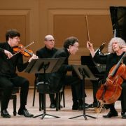 Joshua Bell, Evgeny Kissin and Steven Isserlis &copy; Fadi Kheir