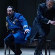 George Petean (Simon Boccanegra) and Georg Zeppenfeld (Jacopo Fiesco) &copy; Dutch National Opera | Ben van Duin