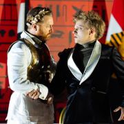 Tim Mead (Giulio Cesare) and Hugh Cutting (Tolomeo) &copy; Richard Hubert Smith