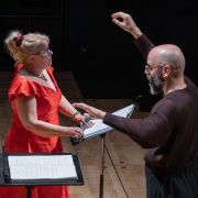 Anu Komsi et Pierre Bleuse © Anne-Élise Grosbois