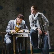 Attilio Glaser (Hoffmann) und Wallis Giunta (Die Muse / Nicklausse) &copy; Marco Sommer | Volksoper Wien