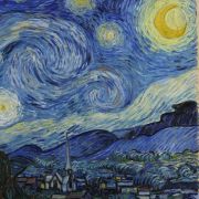 Vincent Van Gogh: Starry Night (1889) &copy; Public domain