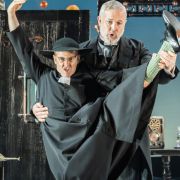 Nico Darmanin (Almaviva) and Simon Bailey (Doctor Bartolo) &copy; Marc Brenner