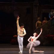 Catherine Hurlin and Isaac Hernández in Don Quixote &copy; Nir Arieli