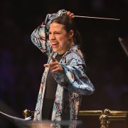 Dalia Stasevska conducts the BBC Symphony Orchestra © BBC | Chris Christodoulou