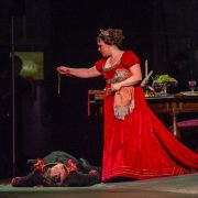 Ludovic Tézier (Scarpia) and Eleonora Buratto (Tosca) © Giorgio Andreuccetti