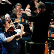 Sueye Park, John Storgårds and the BBC Philharmonic © BBC | Chris Christodoulou