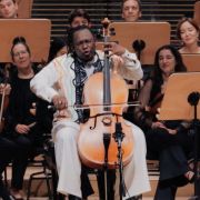 Abel Selaocoe and the Summer for the City Festival Orchestra of Lincoln Center &copy; Lawrence Sumulong | Lincoln Center