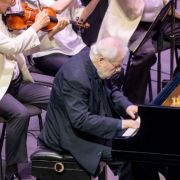 Emanuel Ax, Daniele Rustioni and the Philadelphia Orchestra © Ironglass Productions | Dave Bigler