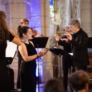 Gli Angeli Genève, Sofie Garcia et Stephan MacLeod &copy; Rencontres musicales de Vézelay / Vincent Arbelet