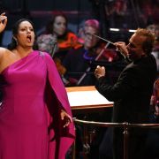 Elza van den Heever, Yannick Nézet-Séguin and the Met Orchestra &copy; BBC | Chris Christodoulou