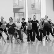 English National Ballet rehearse Micaela Taylor’s Bow Out for Rhythm Riot &copy; Isabella Turolla