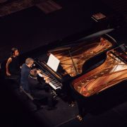 Jean-Frédéric Neuburger et Bertrand Chamayou au Festival Ravel &copy; Festival Ravel / Mathias Bracho Lapeyre