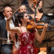 María Dueñas, Gustavo Gimeno and the Luxembourg Philharmonic © Vincero | Won Hee Lee