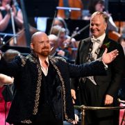 Nicky Spence with Sakari Oramo and the BBC Symphony Orchestra at the Last Night of the Proms 2026 &copy; Chris Christodoulou