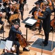 Gautier Capuçon, Vasily Petrenko and the Singapore Symphony Orchestra &copy; Jack Yam | Singapore Symphony Orchestra