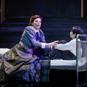 Kanen Breen (Peter Quint), Rachelle Durkin (Governess) and Oliver Thadoe Naing (Miles) &copy; Jeff Busby