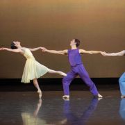 Saeka Shirai, Archie Sherman and Bruno Serraclara in Tiler Peck’s Grandes Études &copy; Colleen Mair