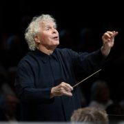 Sir Simon Rattle dirigiert das BRSO &copy; BR | Astrid Ackermann