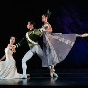 Marijana Dominis, Samuel Gest and Brooke Wilson in Antony Tudor’s Lilac Garden &copy; Steven Pisano