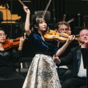 Chloe Chua, Hannu Lintu and the Singapore Symphony Orchestra &copy; Aloysius Lim | Singapore Symphony Orchestra