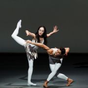 Mira Nadon and Davide Riccardo in George Balanchine’s Pithoprakta &copy; Erin Baiano