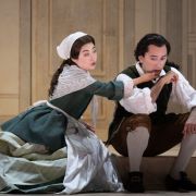 Henna Mun (Susanna) and Jasurbek Khaydarov (Figaro) &copy; Glyndebourne Productions Ltd. Photo: ASH