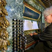 Bernard Foccroulle ante el órgano Bosch &copy; Patrimonio Nacional