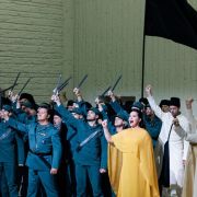 Piotr Beczała (Radamès), Ksenia Dudnikova (Amneris) © Sergi Panizo | Gran Teatre del Liceu
