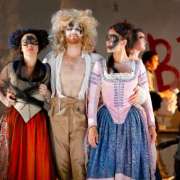 Eleanora Buratto (Donna Anna), Philippe Sly (Don Giovanni) and Isabel Leonard (Donna Elvira) &copy; Pascal Victor | Artcompress