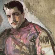 Portrait of Sergei Diaghilev by Valentin Serov &copy; Wikimedia Commons