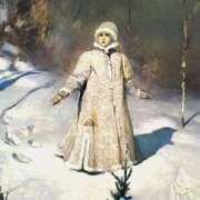 Viktor Mikhailovich Vasnetsov: Snegurochka (Snow Maiden) &copy; Wikipedia - Public Domain