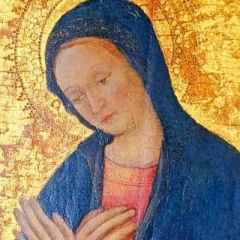 &copy; The Virgin of the Annunciation by Simone Martini. Public Domain